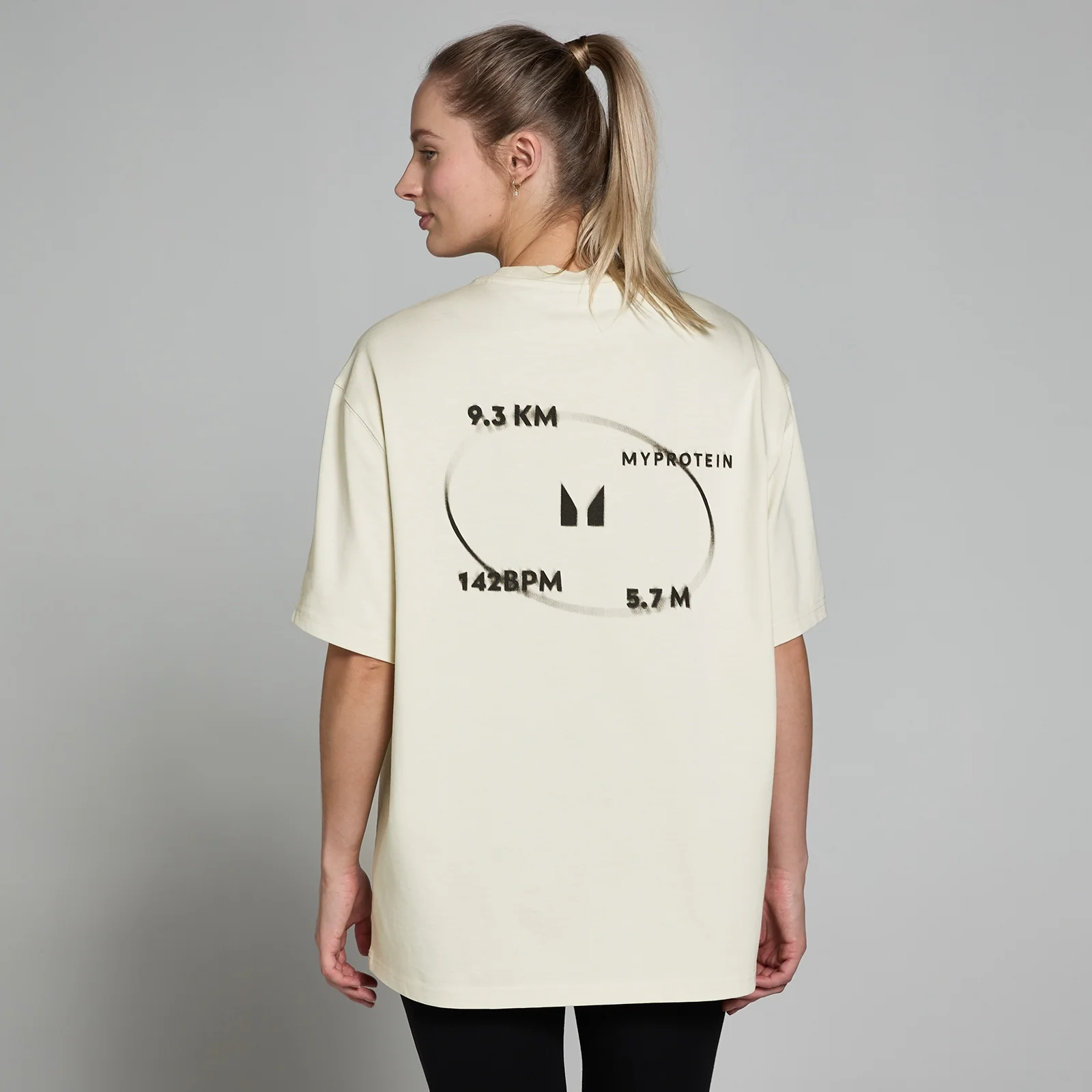 MP naiste Tracking graafiline T-särk - neutraalne - S-M Pilt 1