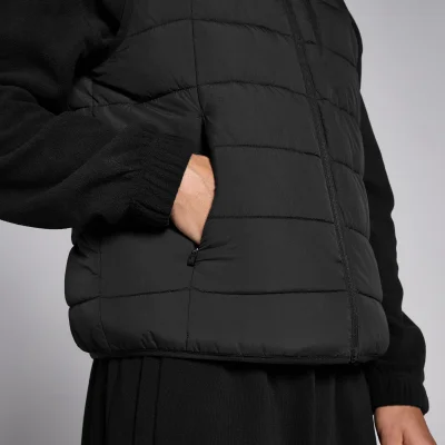 MP meeste kerge polsterdatud vest – must - M Pilt 6