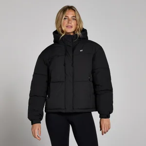 MP naiste lühike puhvjope – must - Size XS
