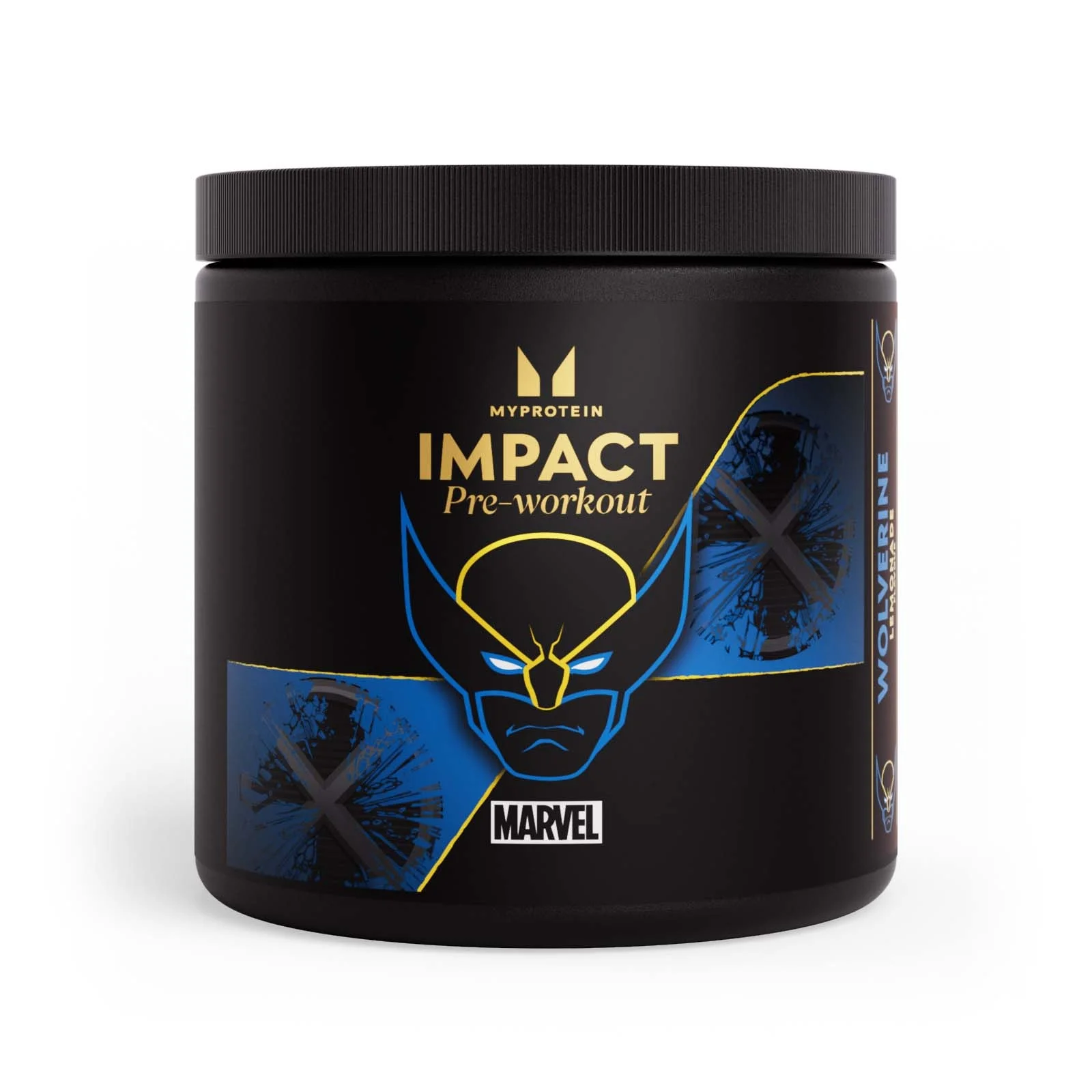 Myprotein, Impact Pre-Workout, Wolverine, Marvel , 40 servings (WE) - 40servings - Lemonade Pilt 1