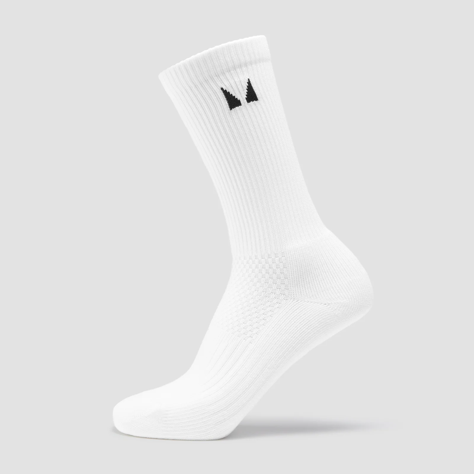 MP Running Socks - White - UK 9-11 Pilt 1