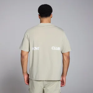 MP meeste Tempo trükisega ülesuuruses T-särk - soolahall - Size XS