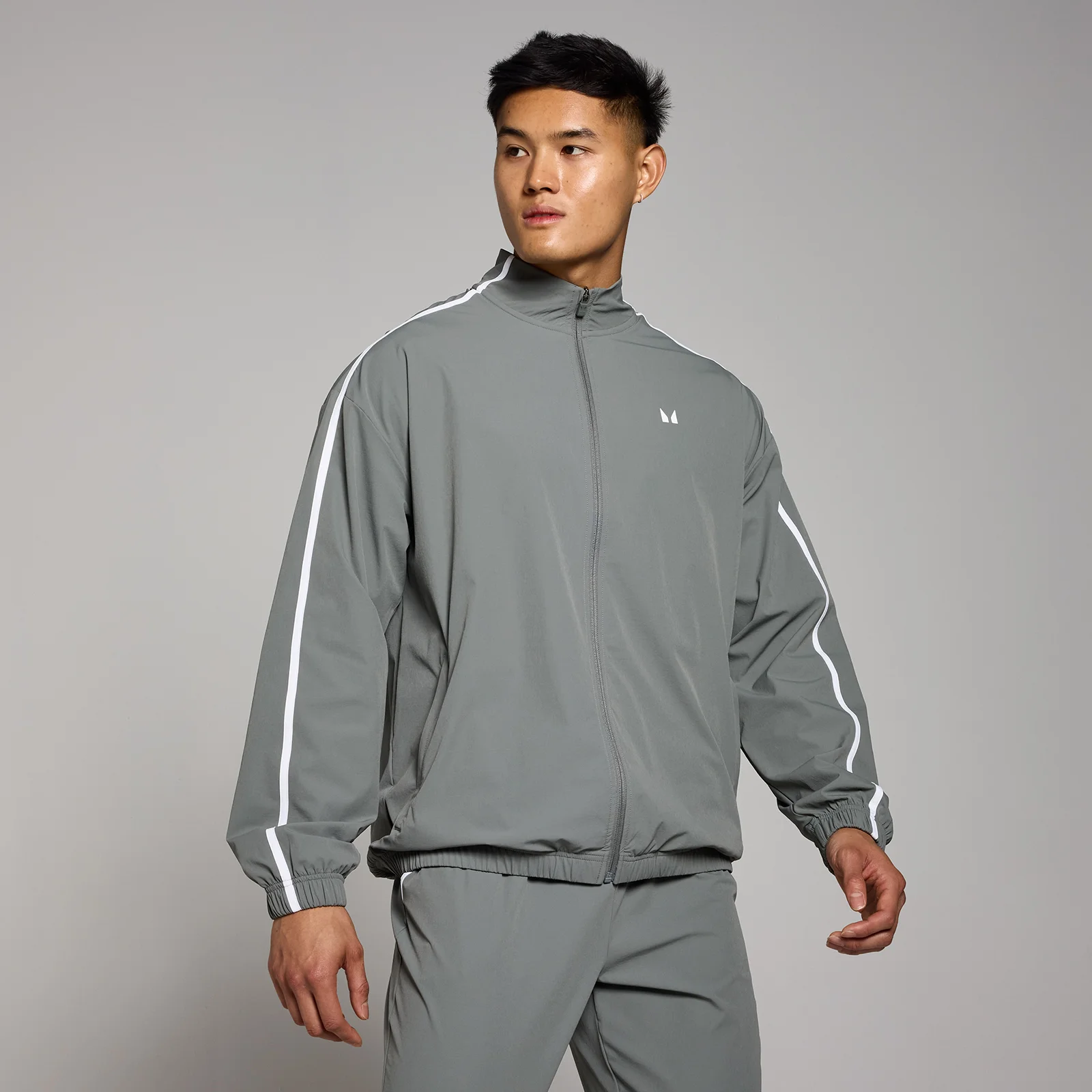 MP meeste Tempo Binding kootud jope - kivihall - XS Pilt 1