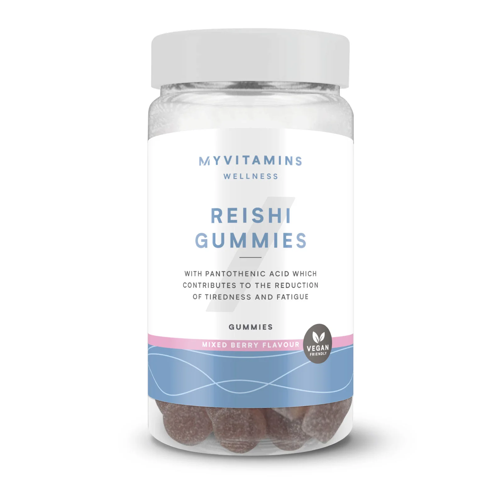 Seenekummikommid - 60gummies - Reishi (Relax) - Mixed Berry Pilt 1