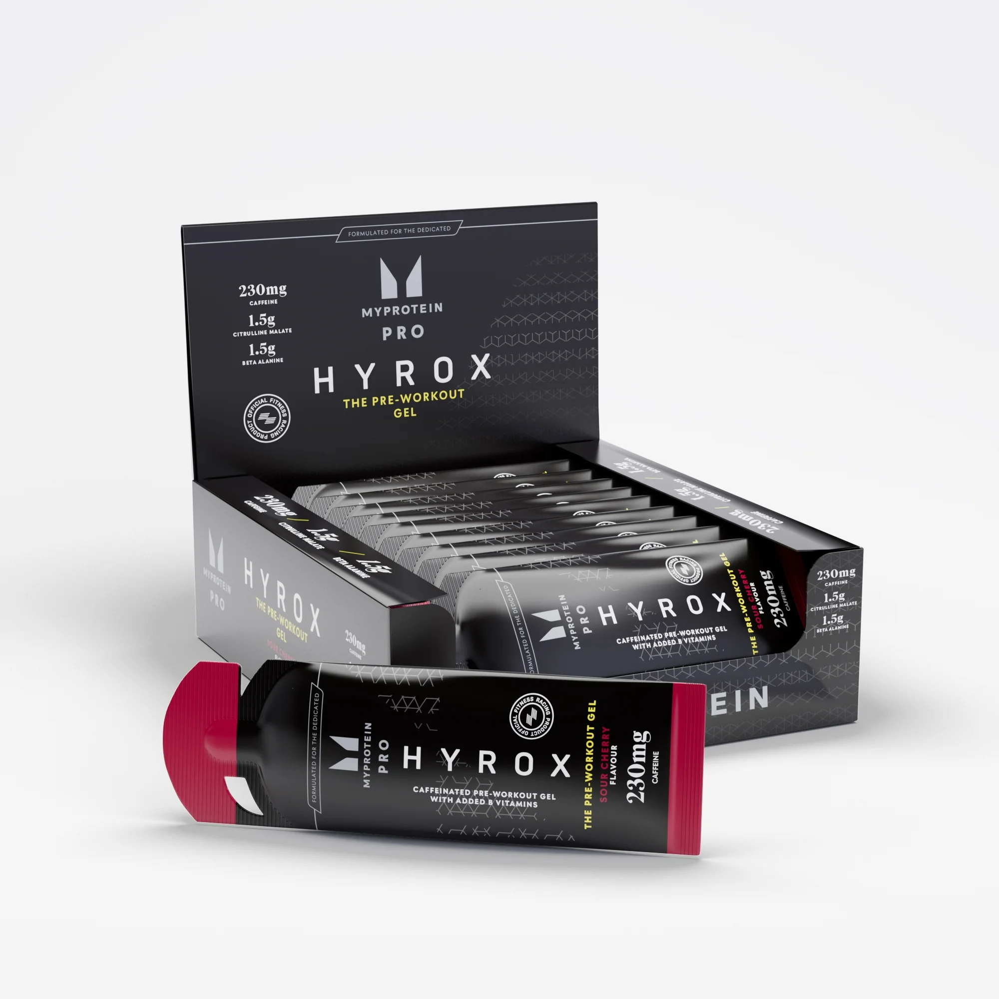 Myprotein THE Pre Workout Gel (ALT) - 12 x 50g - Sour Cherry Pilt 1