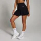 MP Tempo sarja naiste plisseeritud tennisepüksseelik – must