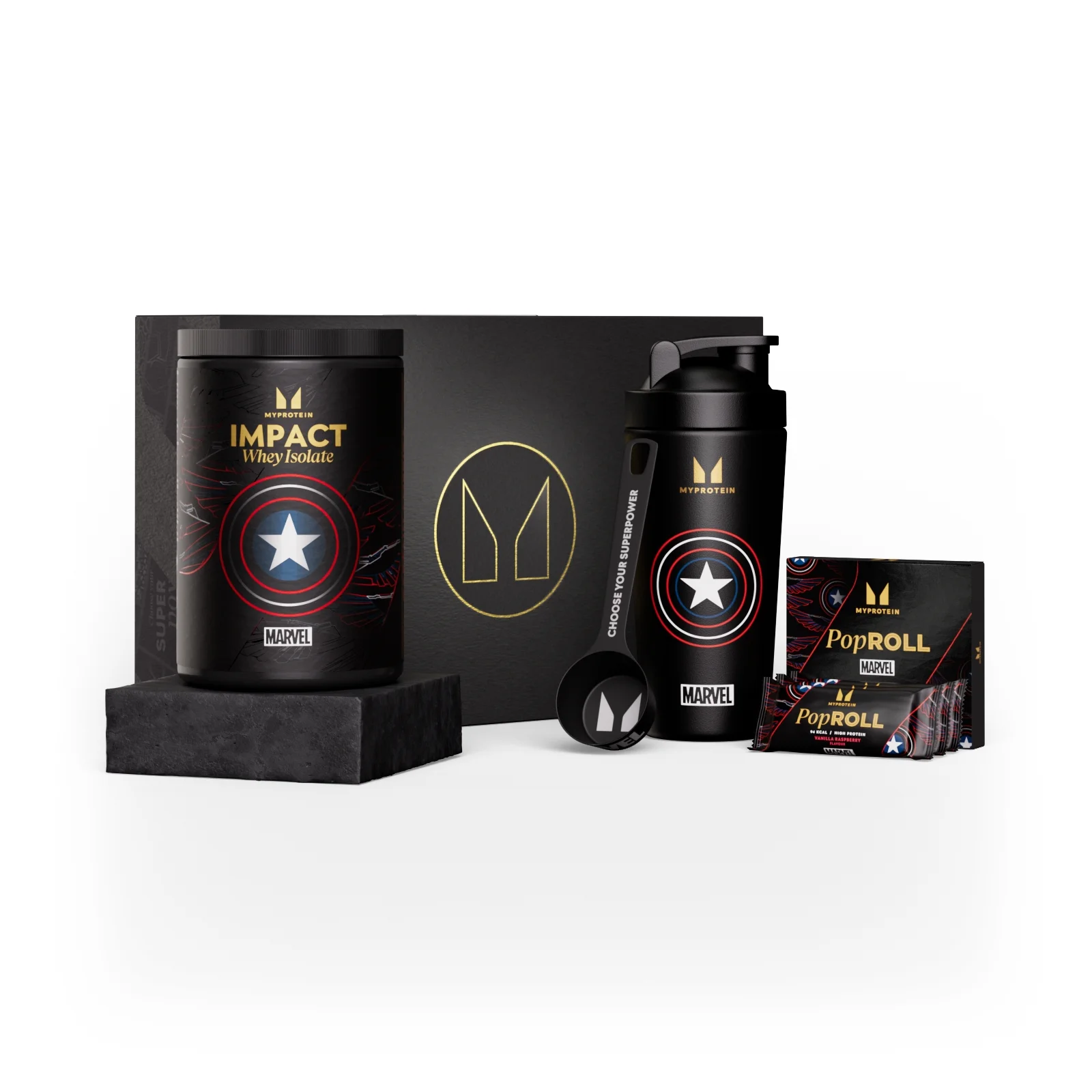 Myprotein x Marvel | Kapten Ameerika karp Pilt 1