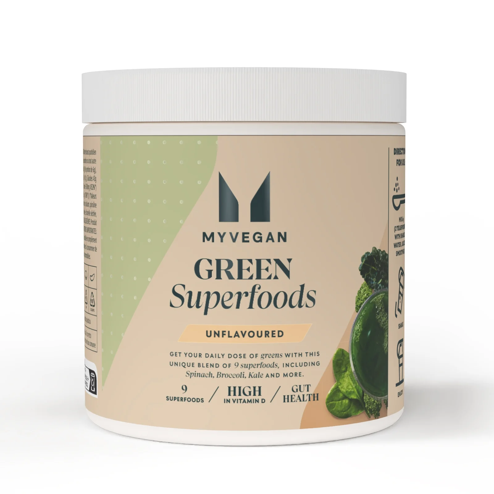 Roheliste supertoitude segu - 50servings - Maitsestamata Pilt 1