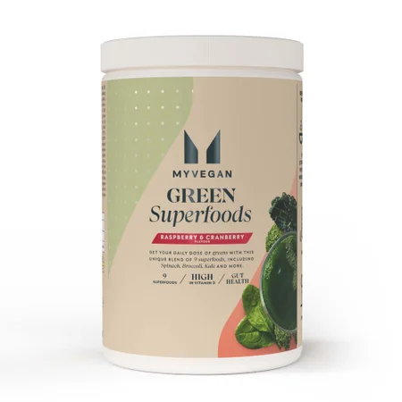 Roheliste supertoitude segu - 50servings - Raspberry & Cranberry