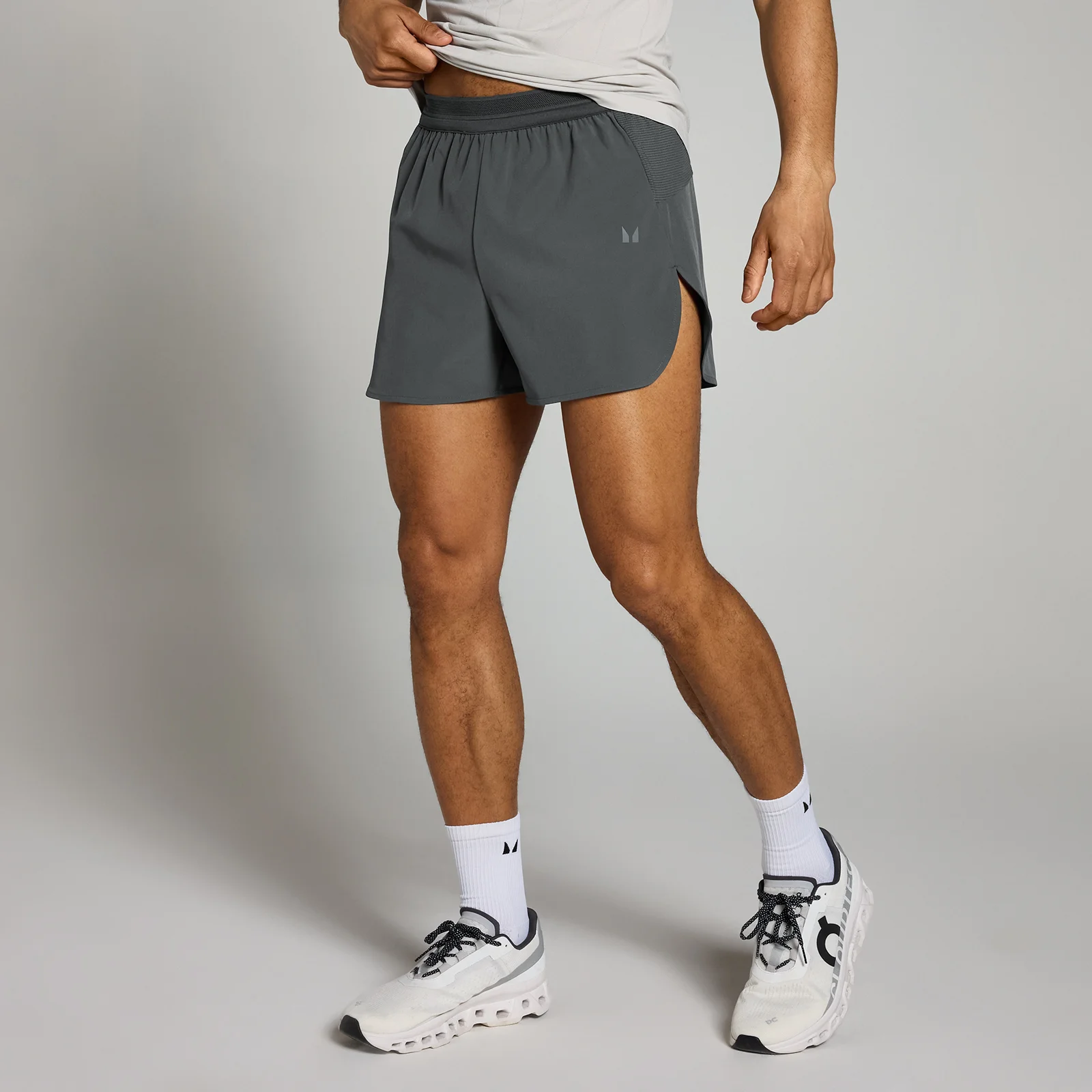 MP Velocity sarja meeste 3-tollised lühikesed püksid – tumehallid - XS Pilt 1