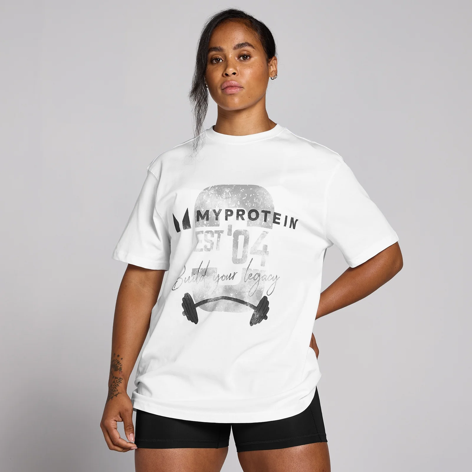 MP Origin graafiline T-särk - White (Must) - L - XL Pilt 1
