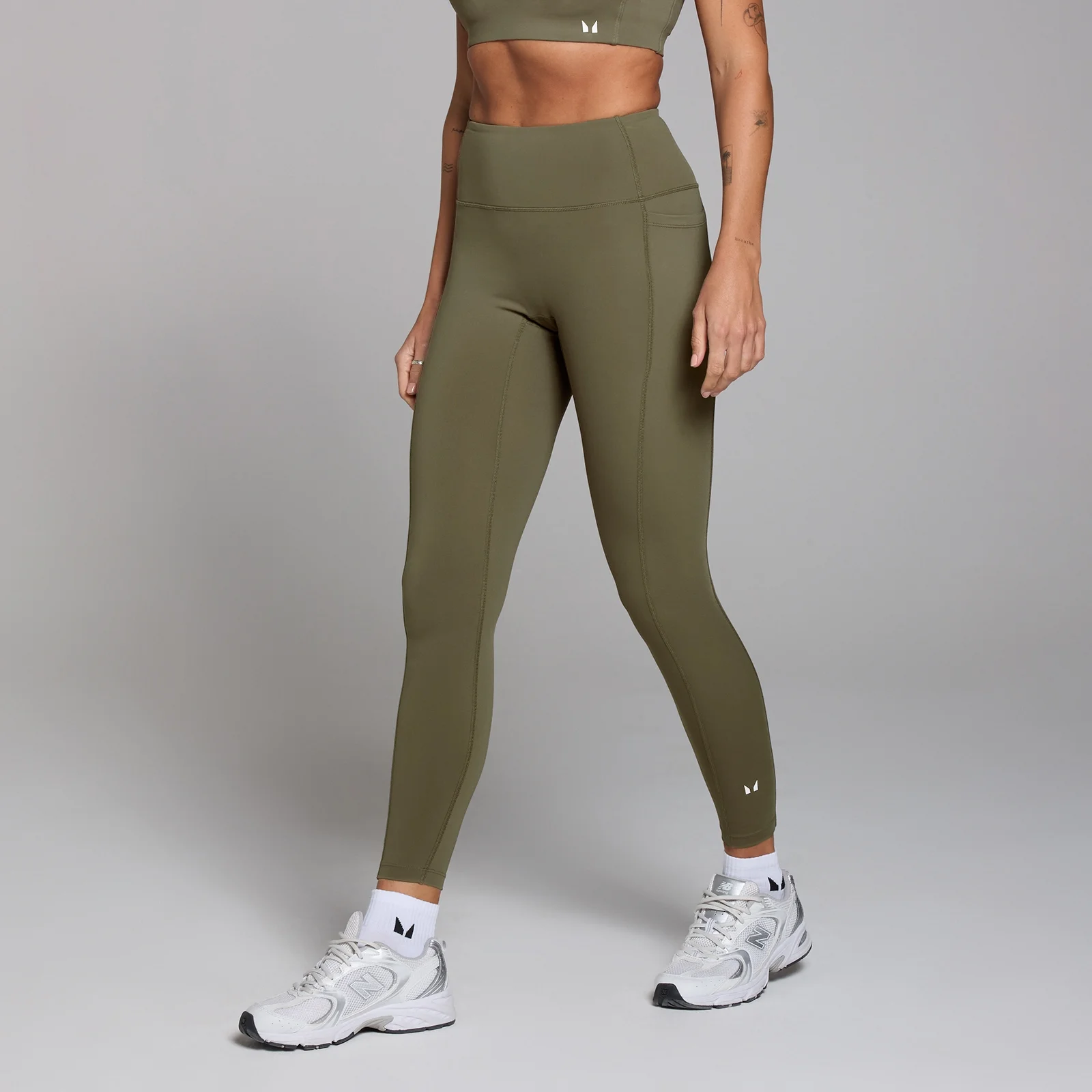MP naiste Active taskutega säärised - khaki - XXL Pilt 1