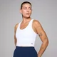 MP naiste Active T-kujulise seljaosaga vest - valge
