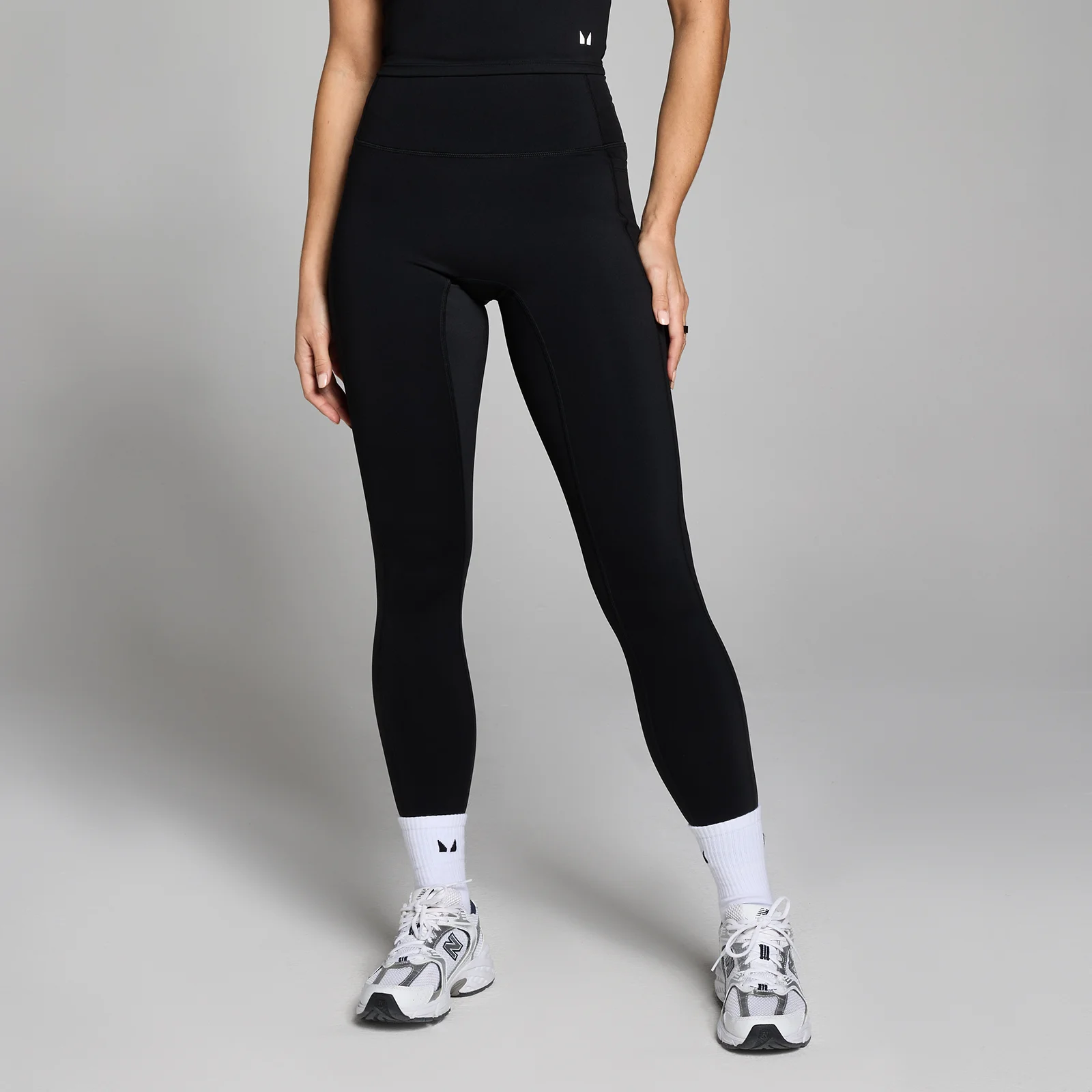 MP Naiste Active Taskutega Retuusid - Must - XXXL Pilt 1