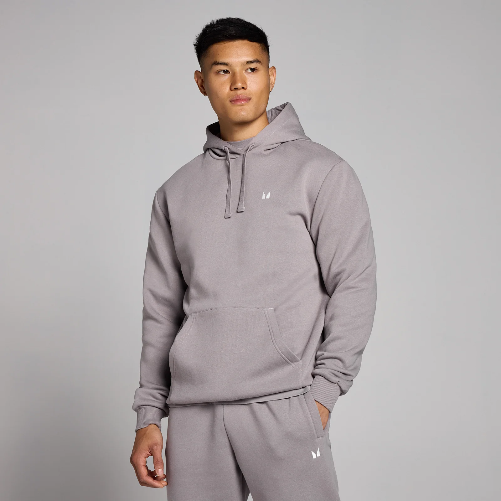 MP Rest Day sarja meeste kapuutsiga dressipluus – seenehall - XS Pilt 1