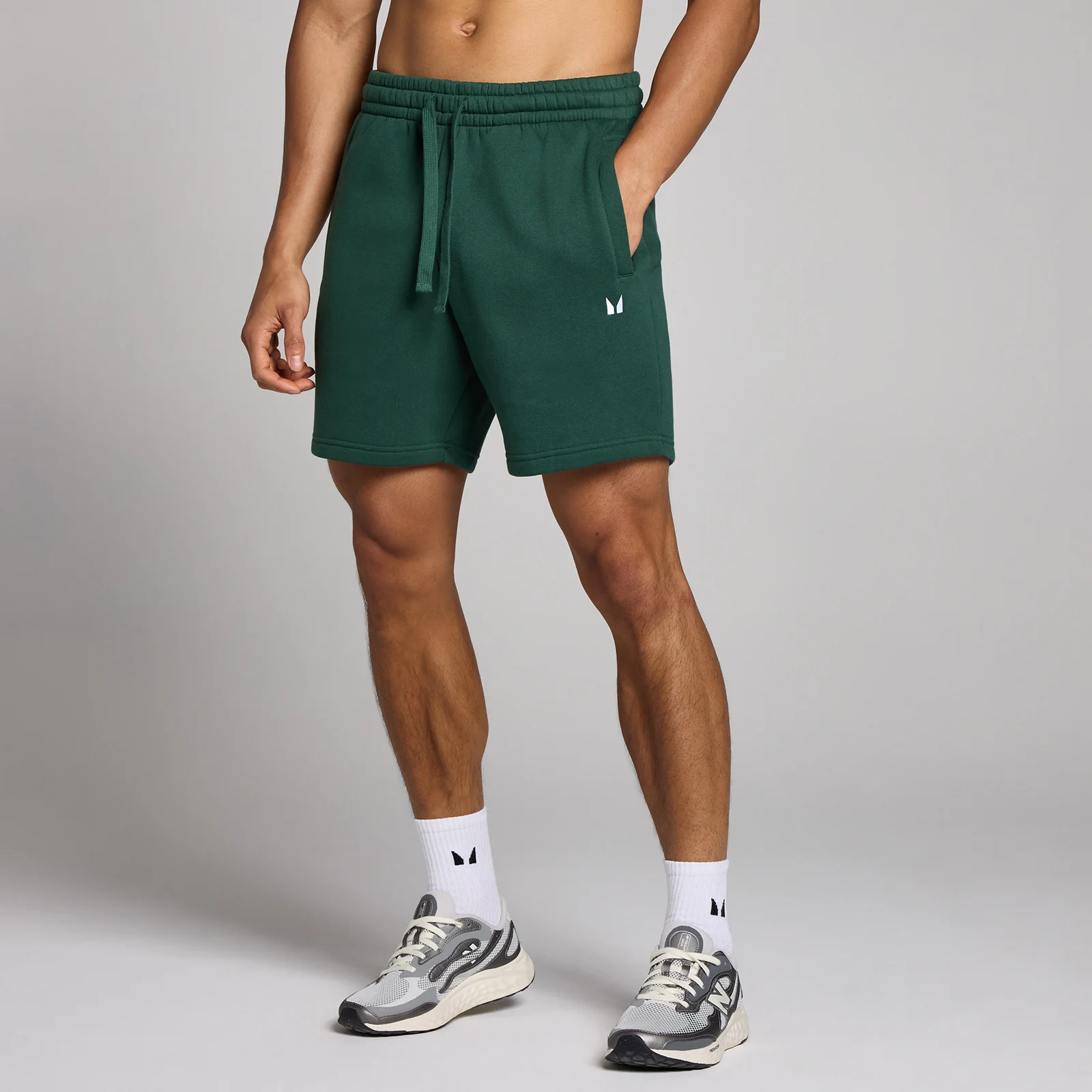 MP Rest Day sarja meeste lühikesed dressipüksid – rohelised - XS Pilt 1