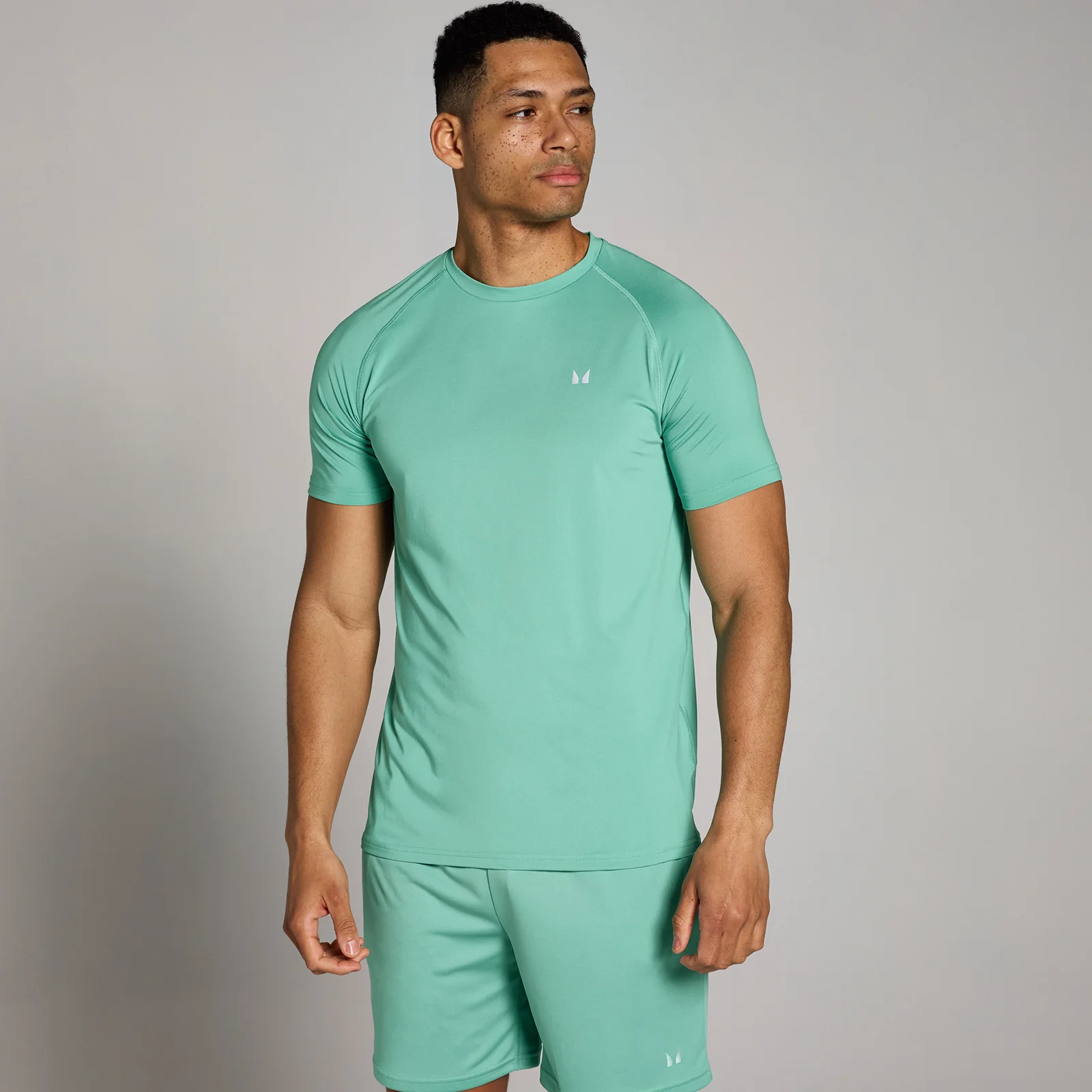 MP meeste trenni T-särk – aqua - XS Pilt 1