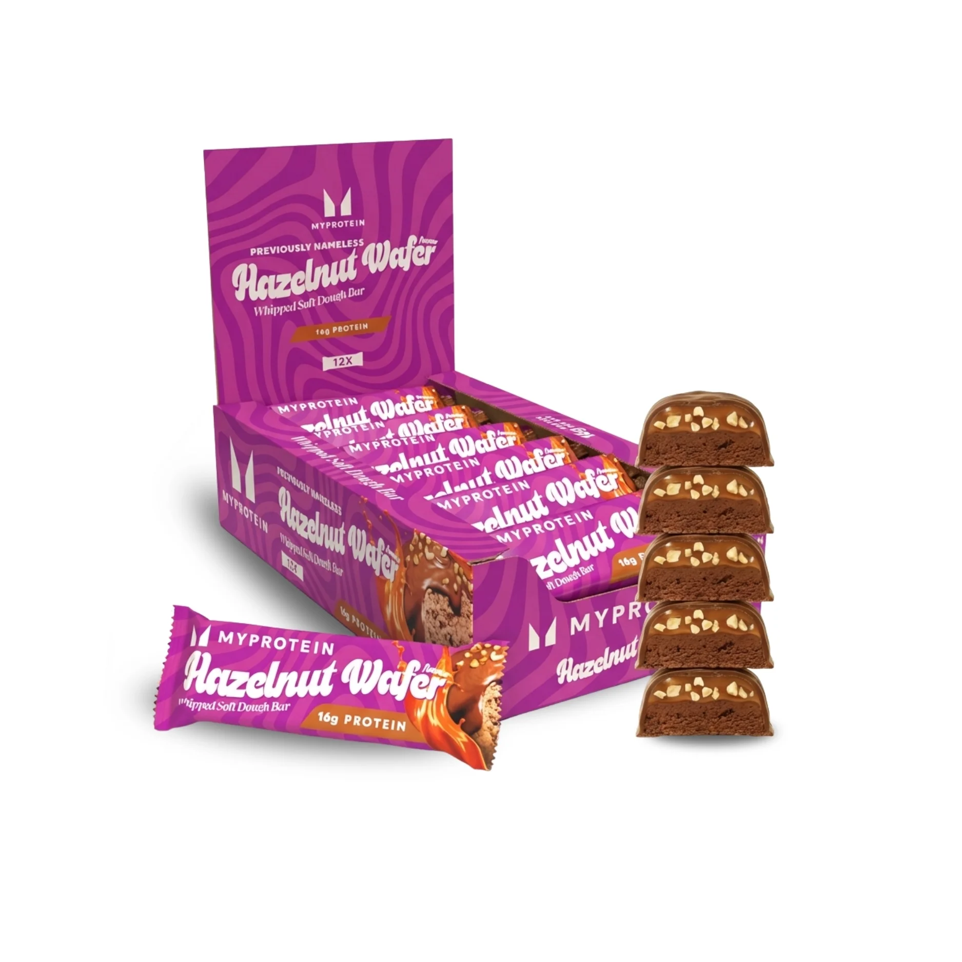 Myprotein batoon - 12Batoonid - Hazelnut Wafer Pilt 1