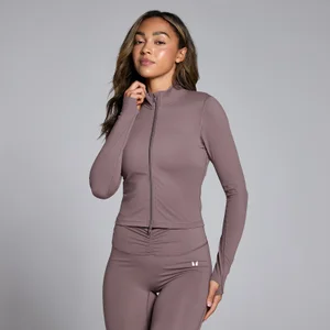MP naiste Tempo lühike jakk – kohvipruun - Size XL