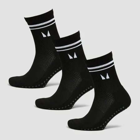 MP pilatesesokid (3 paari) – mustad