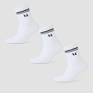 MP pilatesesokid (3 paari) – valged - Size UK 2-5