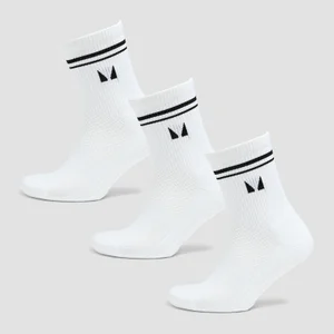 MP pilatesesokid (3 paari) – valged - Size UK 2-5