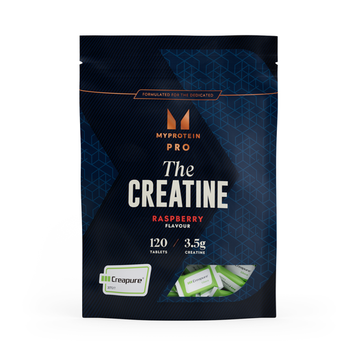 Kreatiin | Creapure® närimistabletid - 120TABLETS - 30servings - Vaarikas