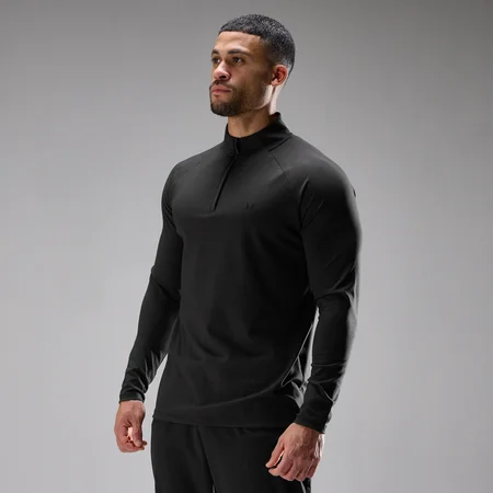 MP meeste treeningu Ultra Jersey 1/4 lukk - Must