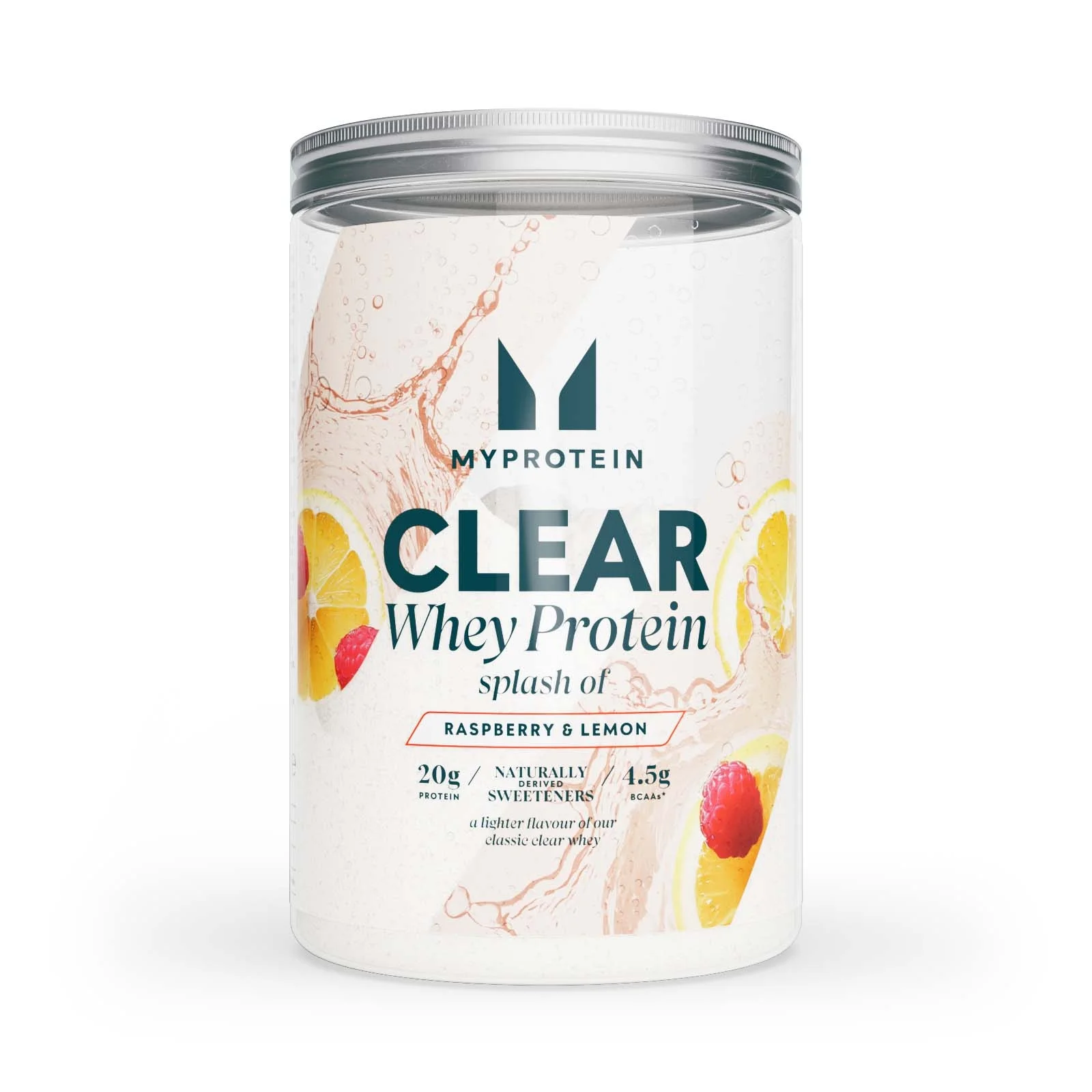 Clear Whey Splash - 390G - 15Portsjonit - Splash Of - Raspberry & Lemon Pilt 1