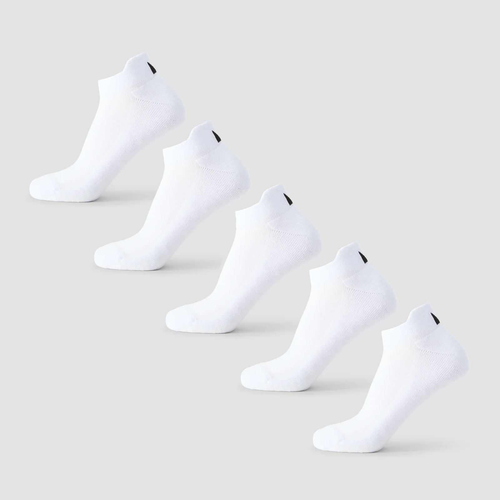 MP unisex treeningsokid (5 paari) - Valge - UK 6-8 Pilt 1