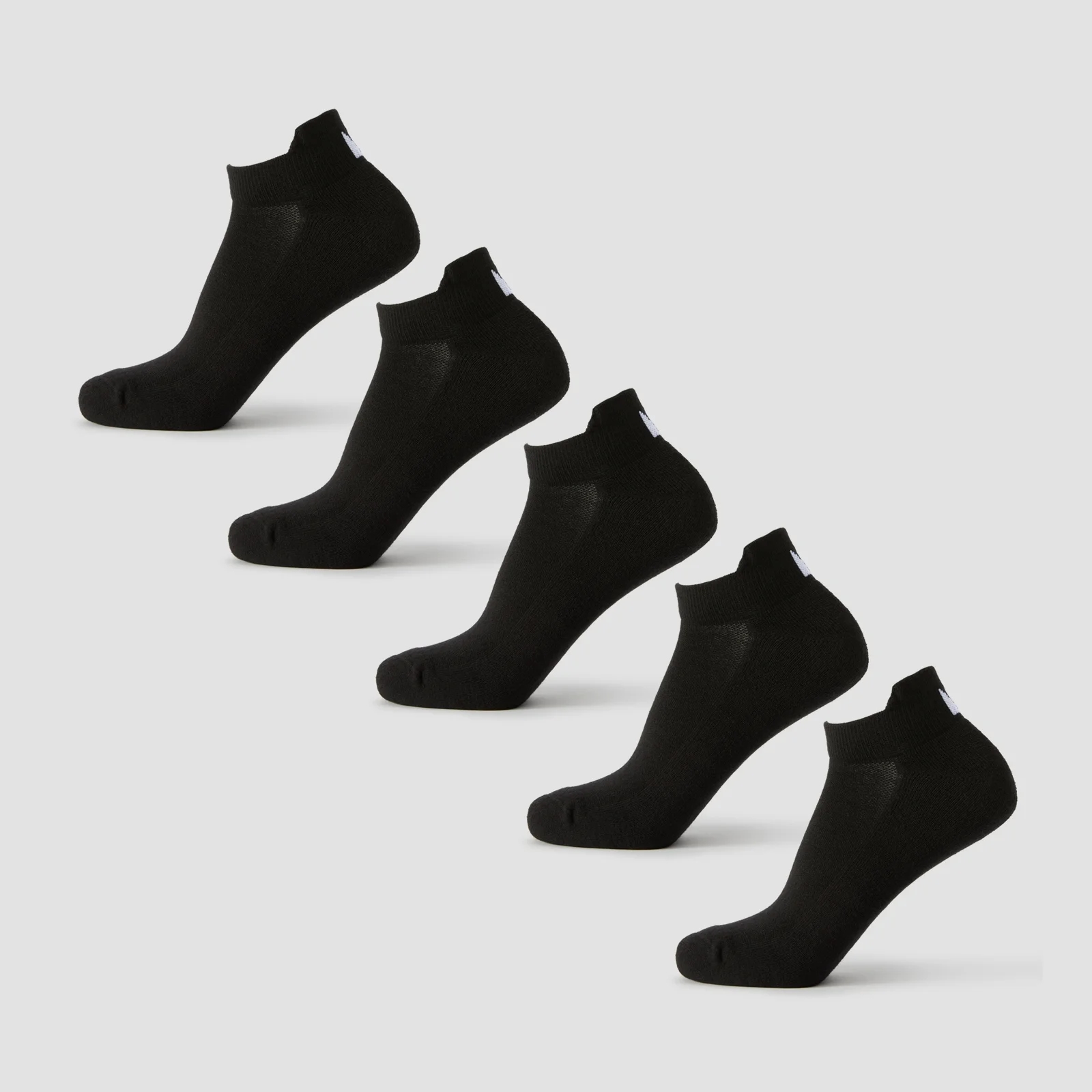 MP unisex madalsokid (5 paari) - Must - UK 6-8 Pilt 1