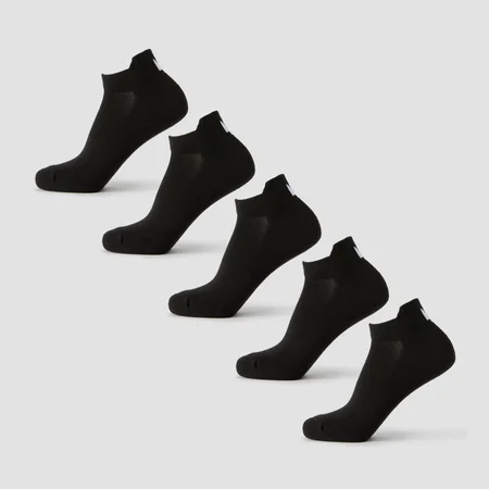 MP unisex madalsokid (5 paari) - Must