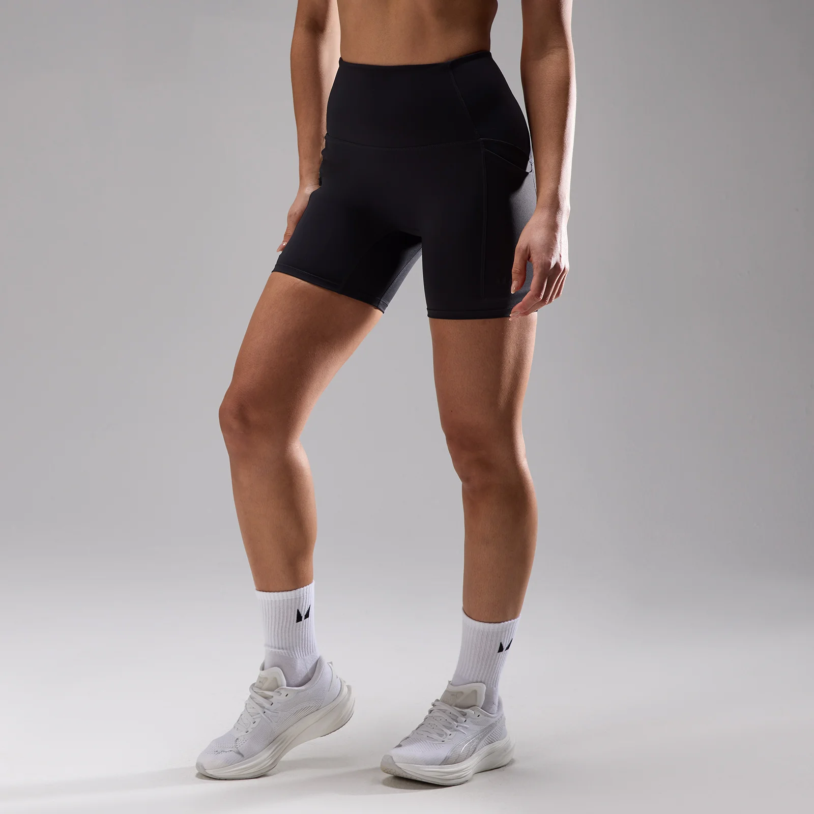 Naiste Velocity Ultra Jalgrattashortsid MP - Must - XS Pilt 1