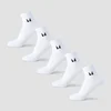 MP Unisex Pahkluusokid (5 paari) - Valge