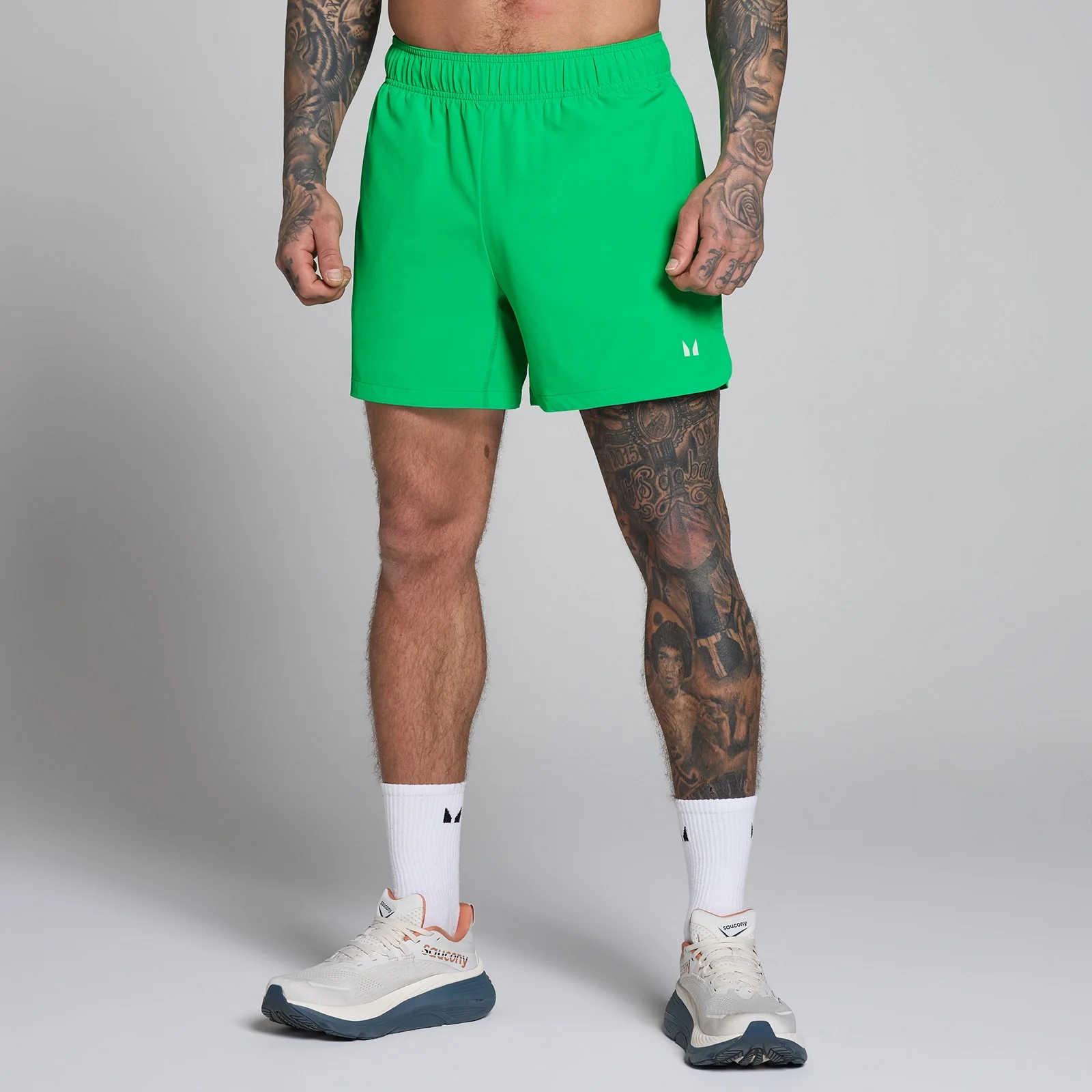MP Men's Training 5" Woven Short - Zesty Green - XS Pilt 1