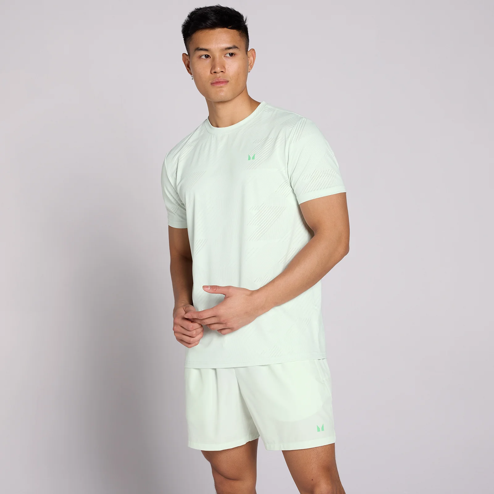 MP Men's Active Training Pillar Graphic T-Shirt - Pistachio - XS Pilt 1