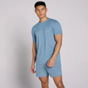 MP Men's Active Training Pillar Graphic T-Shirt - Fog Blue - Size XXXL