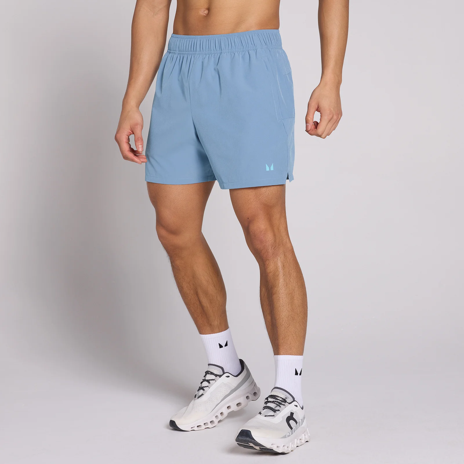 MP Men's Active Training 5" Pocket Short - Fog Blue - L Pilt 1