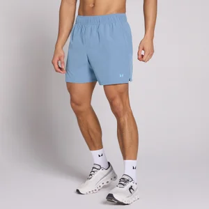 MP Men's Active Training 5" Pocket Short - Fog Blue - Size S