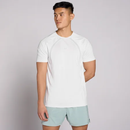 MP Men's Tempo Panel T-Shirt - Cloudy Grey