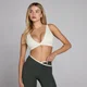 MP Women's Tempo Triangle Sports Bra - Ivory