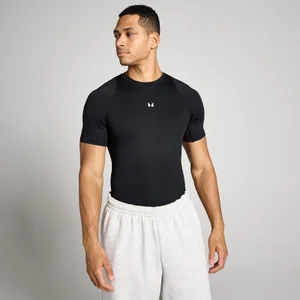 MP Men's Training Short Sleeve Baselayer - Black - Size XS