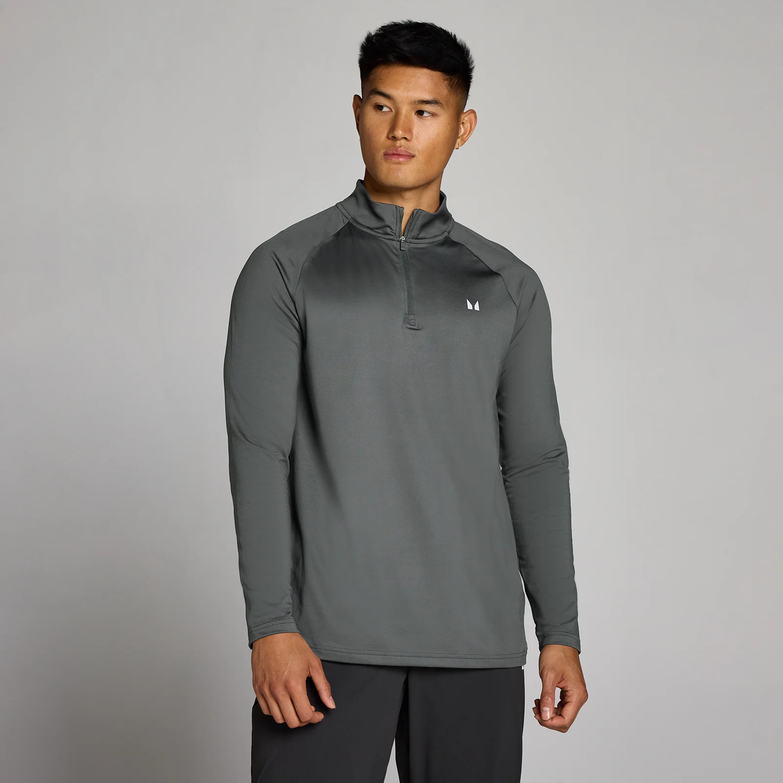 MP Men's Training 1/4 Zip - Dark Grey - M Pilt 1