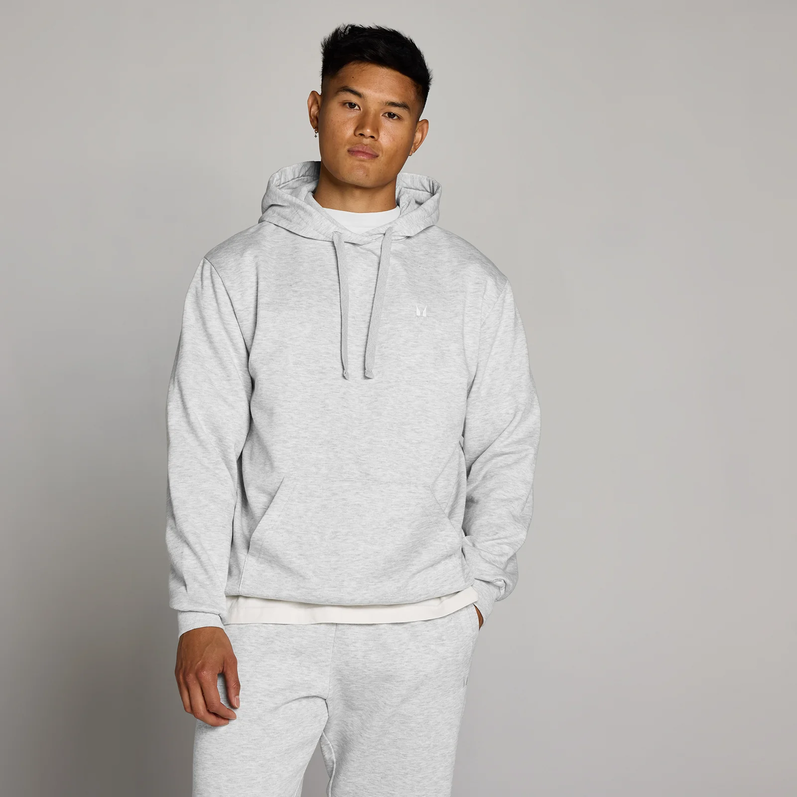 MP Men's Rest Day Hoodie - Light Grey Marl - XXL Pilt 1
