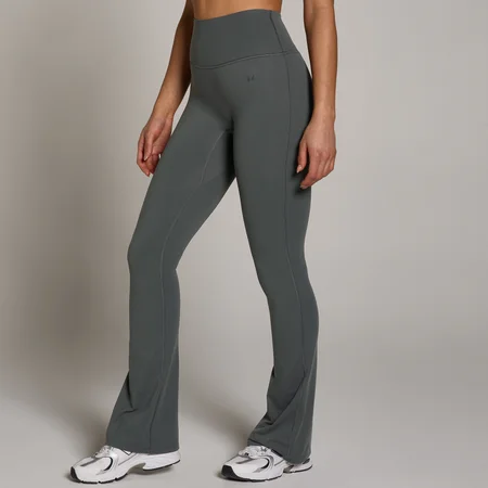 MP Women's Tempo Flared Leggings - Dark Grey