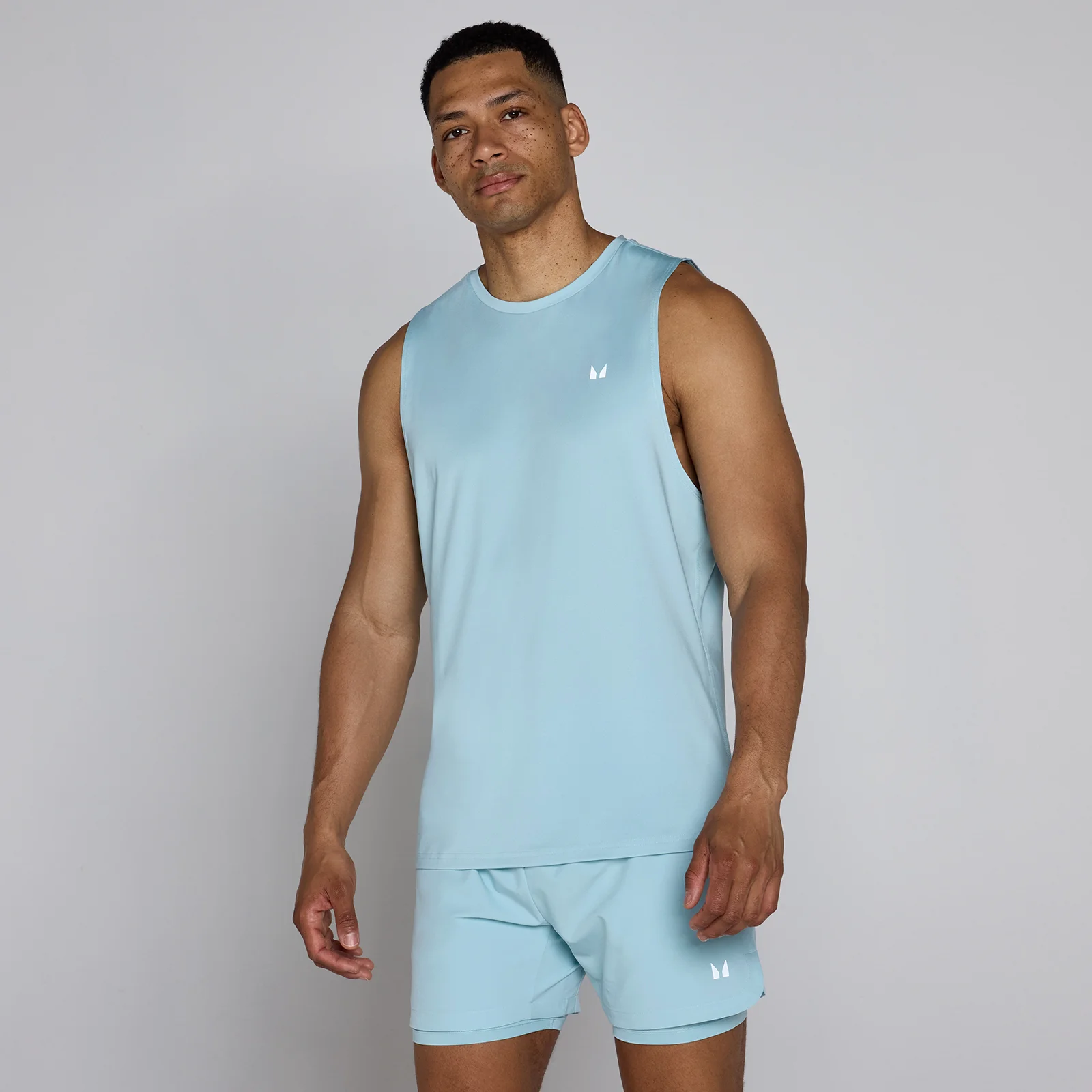 MP Men's Training Tank - Ice - XS Pilt 1