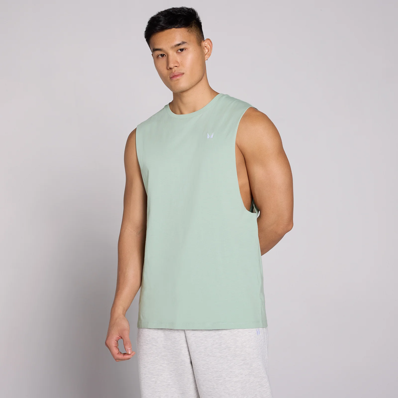 MP Men's Rest Day Tank - Eucalyptus - XS Pilt 1