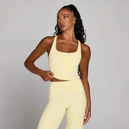 MP naiste Tempo rihmadega racerback vest - Buttercream