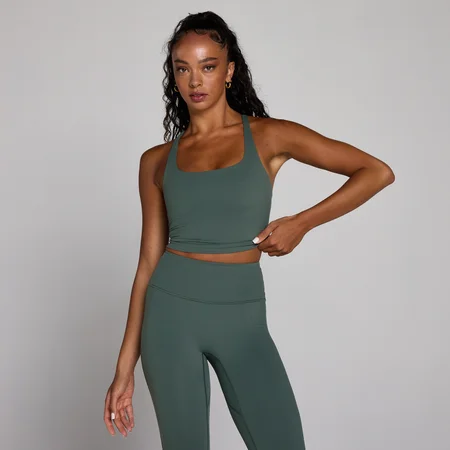 MP naiste Tempo rihmadega racerback vest - Cloudy Green