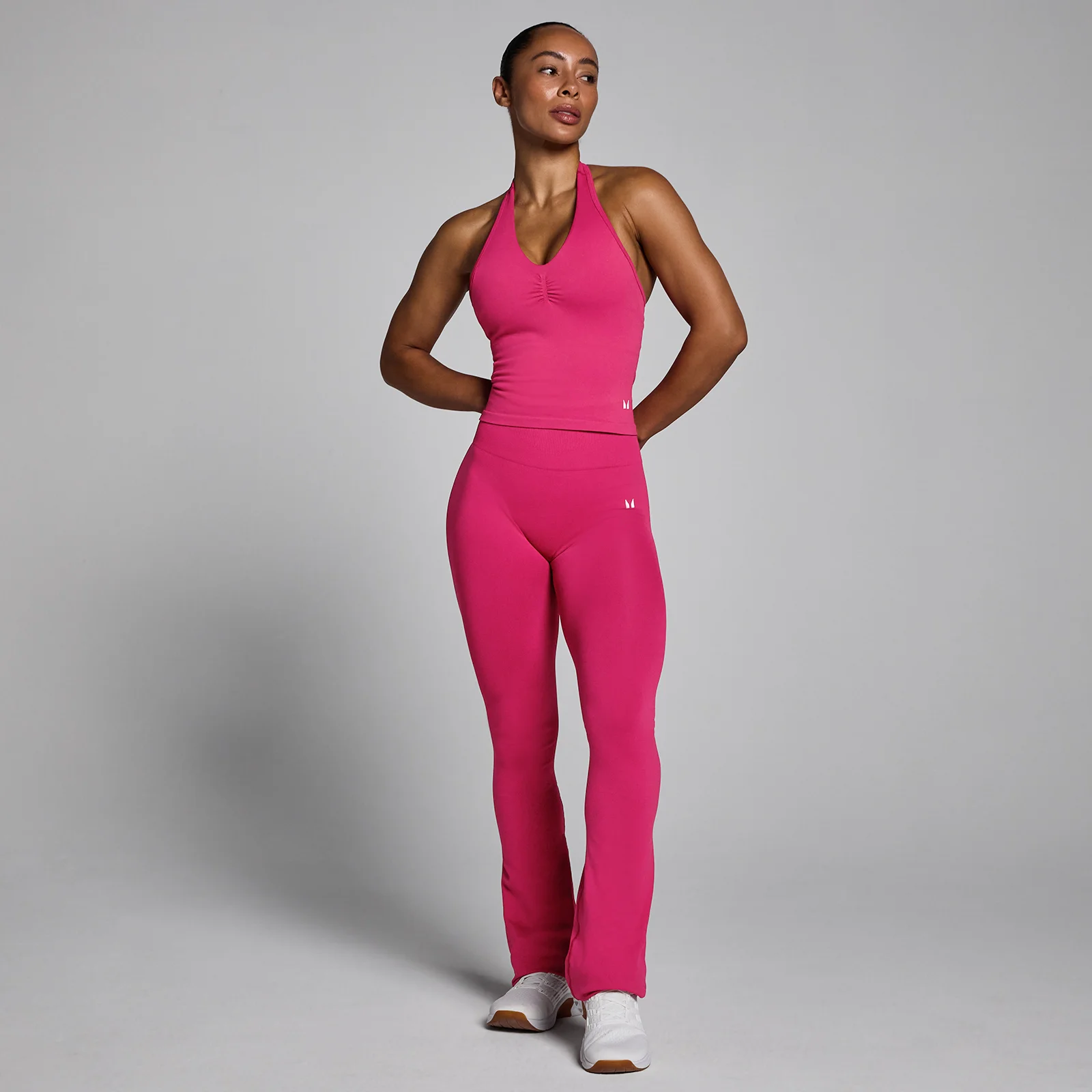 MP Naiste Tempo Õmbluseta Halterneck Vest - Bold Berry - M Pilt 3